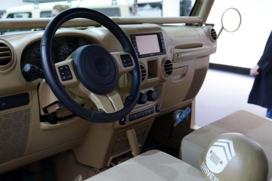  Jeep Wrangler Staff Car Concept 2015 года  (фото 11 из 23)
